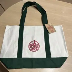 新色！グリーン　新品　TRADER JOE'S エコバッグ 大容量