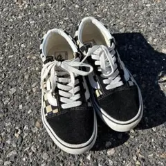 VANS チェッカーボード スニーカー 23cm