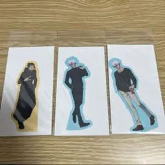 呪術廻戦 懐玉 玉折 クリアステッカー 五条悟 夏油 傑 AJ2024Ver.