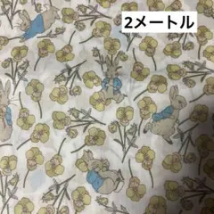 【生地】LIBERTY タナローン　ピーターラビット×リバティファブリックス