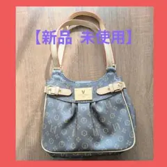 【新品未使用】Ugo Valentino グレー ハンドバッグ ショルダーバッグ