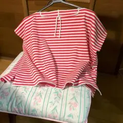 エスパドリーユオリジナル】ボーダー ビーチ Tシャツ チュニック 
