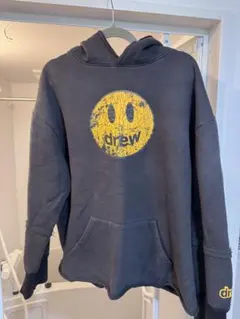 drew house スマイリーフェイス フーディ XL