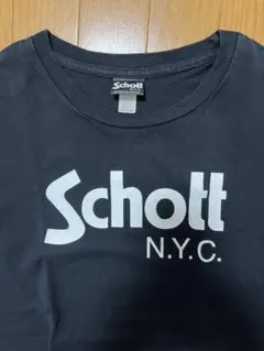 Schott ショット Tシャツ Mサイズ 黒 USA