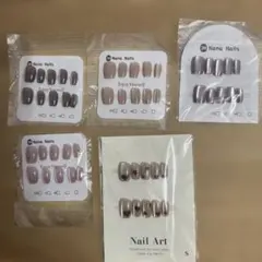ネイルチップ5点セット
