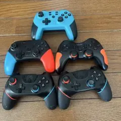 Nintendo Switch コントローラー 5個セット　ジャンク品