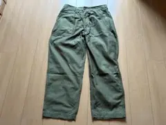blurhms ROOTSTOCKベイカーパンツ オリーブ色 4ポケットのサムネイル