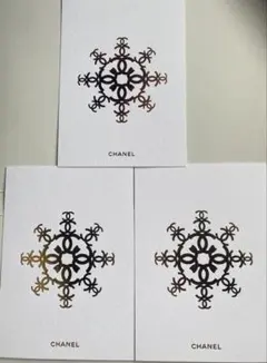 CHANEL メッセージカード3枚