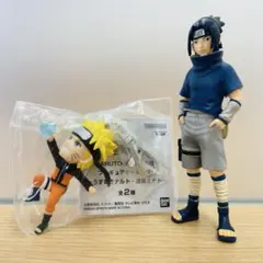 ナルト　フィギュアキーホルダー　ハイスペックカラーリングフィギュア　うちはサスケ