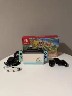 【美品】Nintendo Switch あつまれ どうぶつの森デザイン
