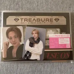 TREASURE PULSE ON LIVE CD ドヨン 特典 トレカ