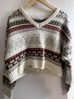 ノルディックセーター ニット