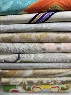 帯 まとめ売り 10点セット 正絹 袋帯 リメイク素材にも - メルカリ