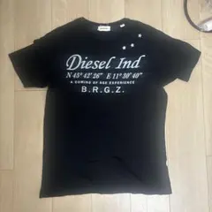 DIESEL Tシャツ ブラック Mサイズ ロゴプリントのサムネイル