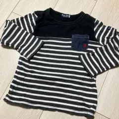 Black Bear ストライプ 長袖カットソー 3号