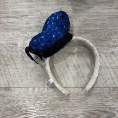 ディズニー　ドナルド　ダック　スパンコールカチューシャ　ドナルド　ミニー