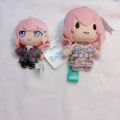 プロジェクトセカイ ルカのぬいぐるみ　マスコット 2種セットのサムネイル