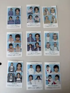 少年忍者 9人 証明写真