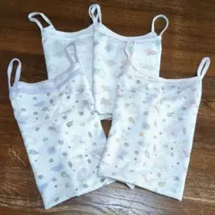 女の子　キャミソール 4枚セット 130㌢