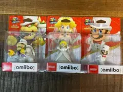 amiiboウェディングマリオピーチ姫クッパセットマリオオデッセイ新品未開封