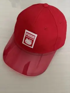 PUMA HELLO KITTY コラボキャップ レッド