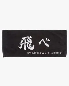 ハイキュー‼︎ 横断幕フェイスタオル 烏野高校10周年記念