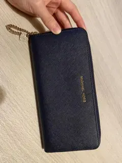 MICHAEL KORS 長財布 ネイビーのサムネイル