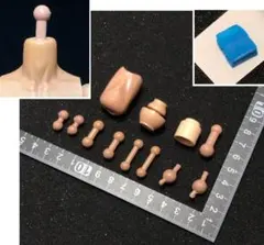 1/6 ジョイント セット ネック 男性 素体 フィギュア用のサムネイル