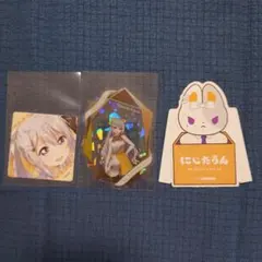 にじさんじ 7大タワーコラボ 樋口楓 缶バッジ ポストカード - メルカリ