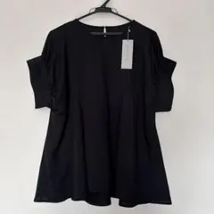UNFILO 半袖カットソー ブラック Mサイズのサムネイル
