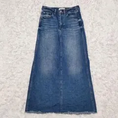 Healthy DENIM カットオフ ロングスカート スリットのサムネイル