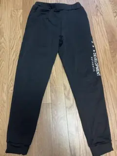 DEVELOPMENT AUTHENTIC ブラックロングパンツ 150cm