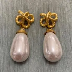 シュオ (shuo) ドロップパール ピアス シルバー K18コート　後藤由紀子 シュオ (shuo) ドロップパール ピアス シルバー K18コート 後藤由紀子