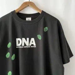 90s DNA ALCOHOLIC SPRING WATER 指紋 Tシャツ Lのサムネイル