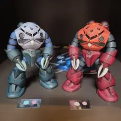 ヒロユキ様専用 ガンダムコンバージ#ジム×ズゴック使用ジオラマ