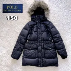 【訳あり】POLO RALPH LAUREN フード付き ロングダウンコート