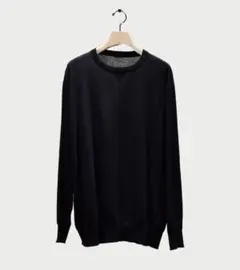 2026SS COMOLI 8Gクルーネックニット black サイズ1 - メルカリ