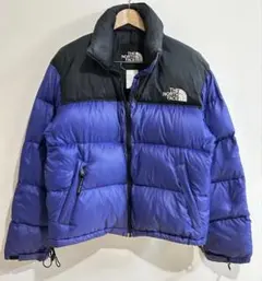 ノースフェイス THE NORTH FACE ダウンジャケットNF003AS青黒