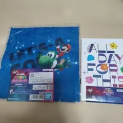 一番くじスーパーマリオGALAXY ハンドタオル　ステショナリーコレクション