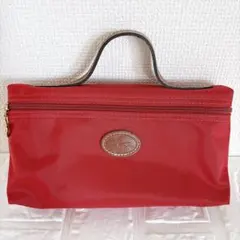 LONGCHAMP ロンシャン ナイロンポーチ 赤のサムネイル