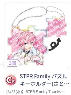 STPR Family ふぁみくじ パズルキーホルダー(さとみくん)×2個 - メルカリ