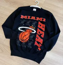 90s アメリカ製 NBA Miami Heat マイヤミヒート スウェット Mのサムネイル