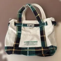 RODEO CROWNS チェック柄トートバッグ
