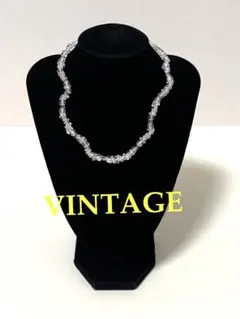 ジグザグネックレス チョーカー ネックレス ビーズネックレス エレガント