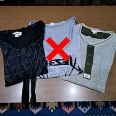 DIESEL 長袖カットソー&Tシャツ　２点セット