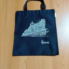 Harrods エコバッグ ブラックのサムネイル