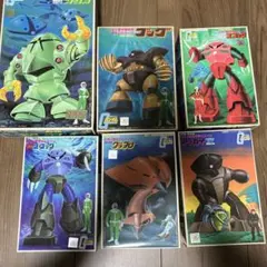 ガンプラ旧キット　6点セットのサムネイル