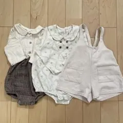 韓国　ベビー服　ロンパース Sサイズ　90cm monbebe