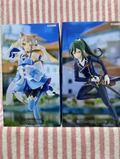 リゼロ　GiGO限定　王選候補者と騎士フィギュア　クルシュ　フェリス　フィギュア