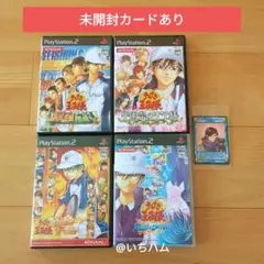 テニスの王子様 最強チームを結成せよ! 等　テニプリPS2ソフト4本セット